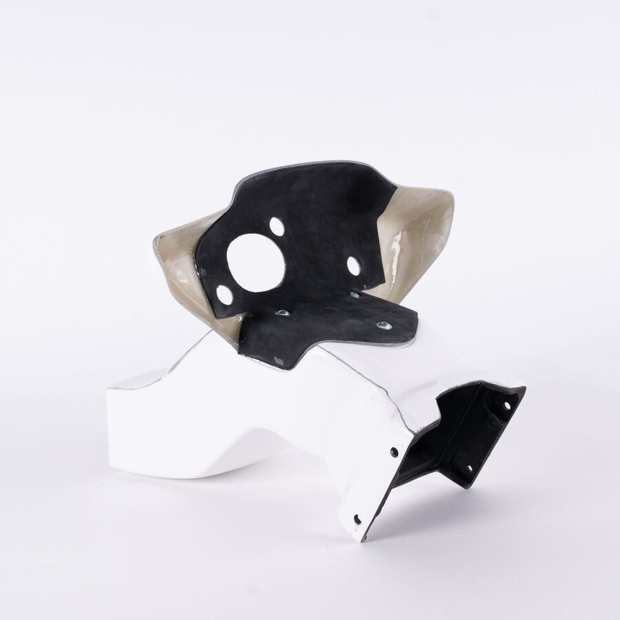Fiberglass Instrumentholder incl. Ram Air for R1 RN65 - Image 2