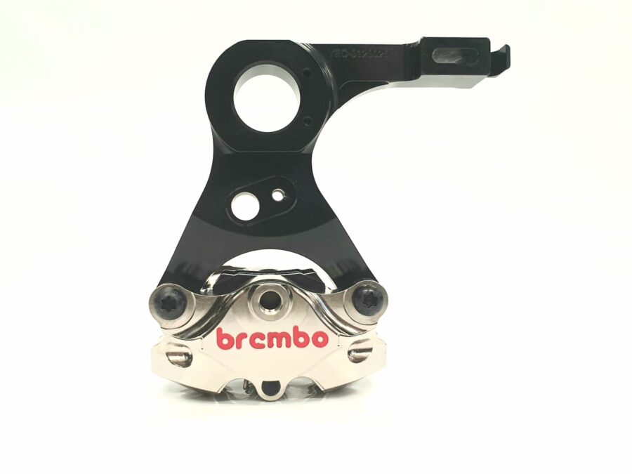 Brembo Rear Caliper P2 34 Nikel with holder for Marchesini