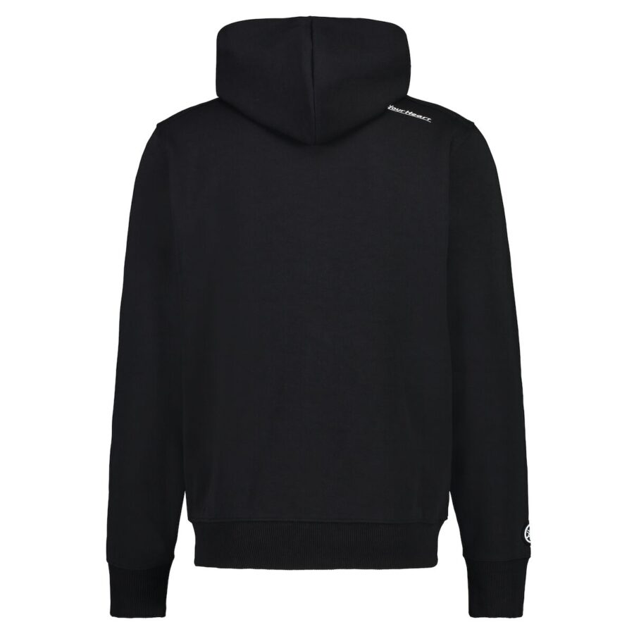 REVS Men's Zip-Up Hoodie black/grey - Image 2