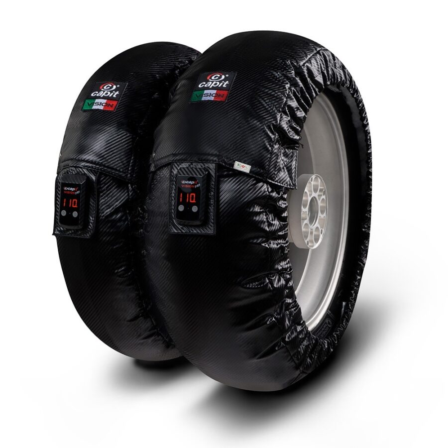 TYREWARMER SUPREMA VISION M/XXL with Logo