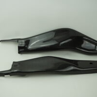 R9 carbon swingarm cover
